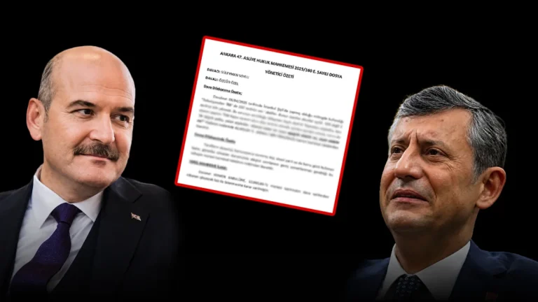 Süleyman Soylu: “Özgür özel bir kez daha tazminata mahkûm oldu”