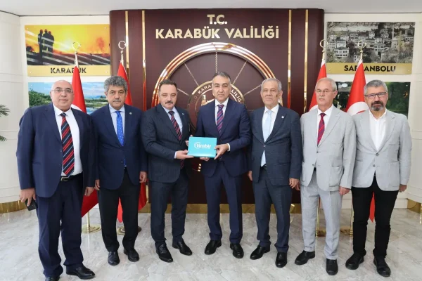 Basın Temsilcilerinden Karabük Valisi’ne Ziyaret