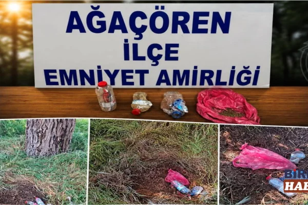 Ağaçören’de Yasaklı Madde Operasyonu: Gizlenmiş Malzemeler Ele Geçirildi