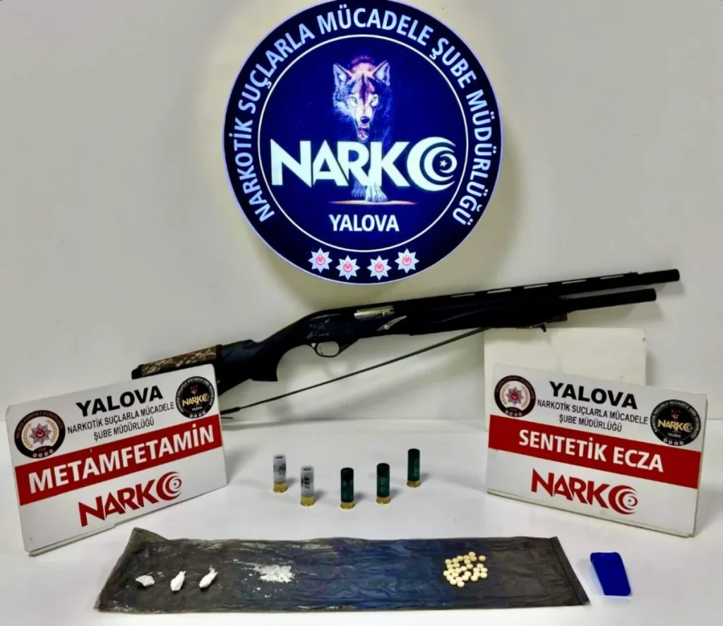 Yalova’da uyuşturucu operasyonu: 1 tutuklama, 1 firari hükümlü yakalandı
