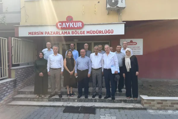 Çaykur Genel Müdürü Yusuf Ziya Alim’den Mersin bölgesine ziyaret