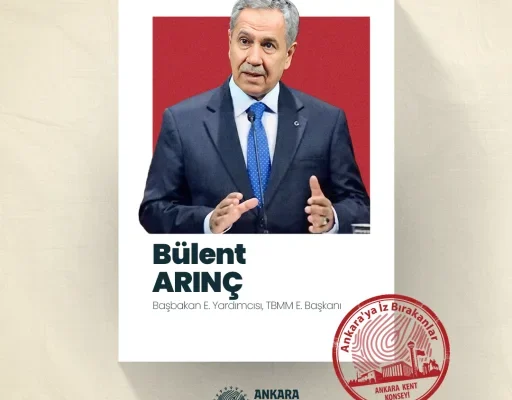 AKK Ankara’ya İz Bırakanların konuğu Bülent Arınç oldu