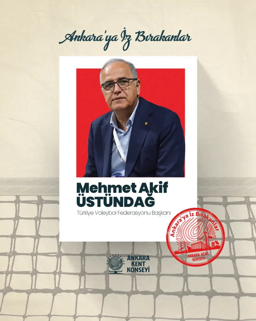 AKK Ankara’ya İz Bırakanların konuğu Mehmet Akif Üstündağ oldu
