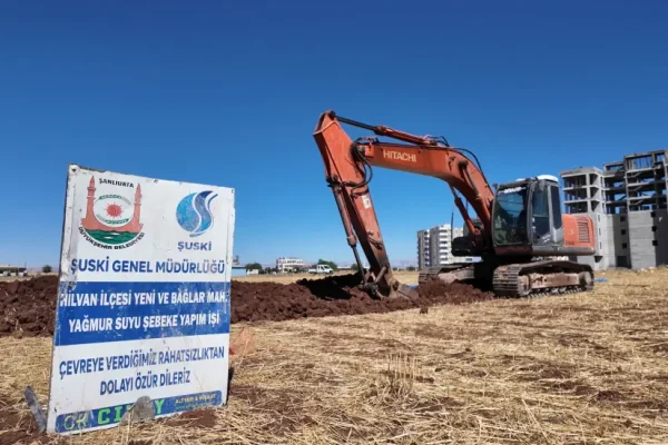 ŞUSKİ’den Hilvan’da yeni yerleşim bölgelerine altyapı hamlesi