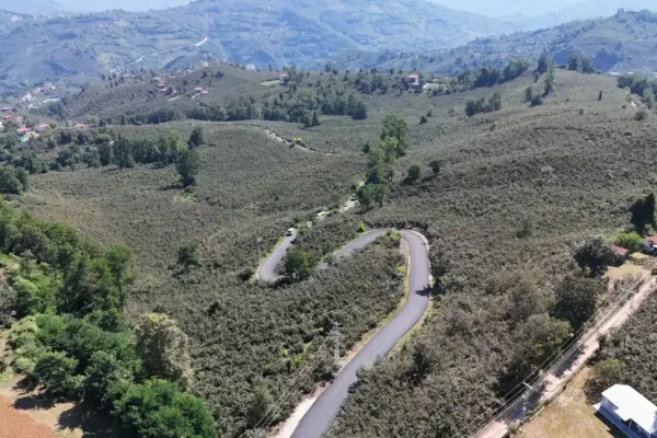 Ordu Ulubey Şeyhler’e sıcak asfalt