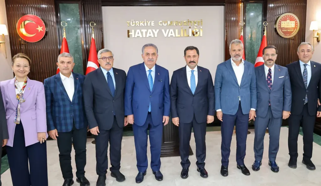 Hayati Yazıcı Hatay’da