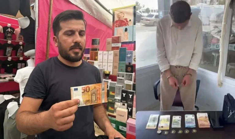 Antalya Belek’te sahte euro ve altın operasyonu