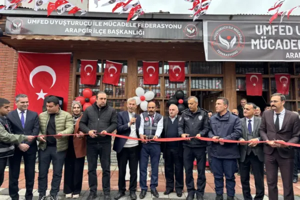 UMFED Arapgir İlçe Başkanlığı hizmet binası törenle açıldı