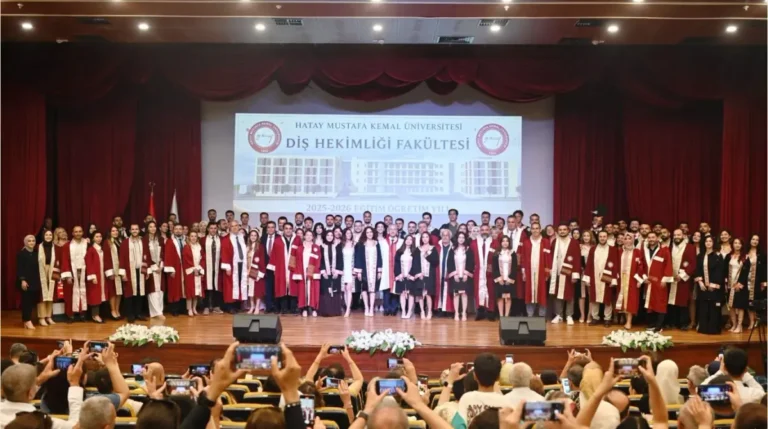 Hatay MKÜ’de mezuniyet coşkusu