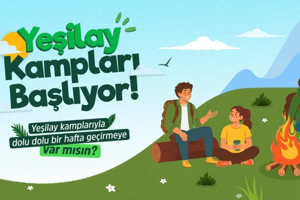 Yeşilay’dan yaz boyu ücretsiz kamp fırsatı