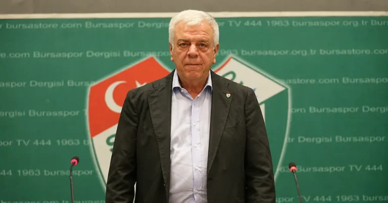 Bursaspor’da Borç Hamlesi: Ali Ay alacağından vazgeçti