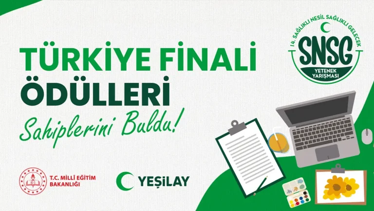 Sağlıklı Nesil Sağlıklı Gelecek Yarışması’nda Türkiye birincileri ödüllendirildi