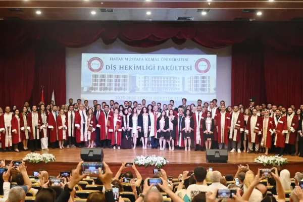 Hatay MKÜ’de mezuniyet coşkusu