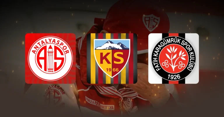Süper Lig’de düşenler belli oldu: Son takım Antalyaspor oldu