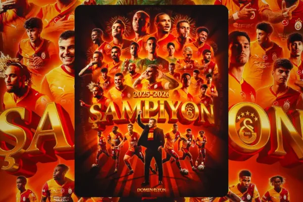 Aslan’dan tarihi zafer: Galatasaray 26. kez şampiyon!