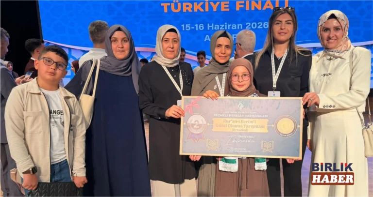 Ortaköylü Tuğba Naz Yılmaz Türkiye İkincisi Oldu