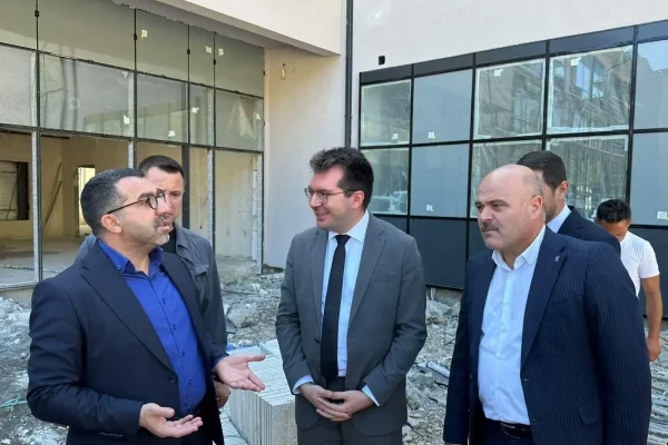 Susuz Devlet Hastanesi’nde çalışmalar hızla ilerliyor