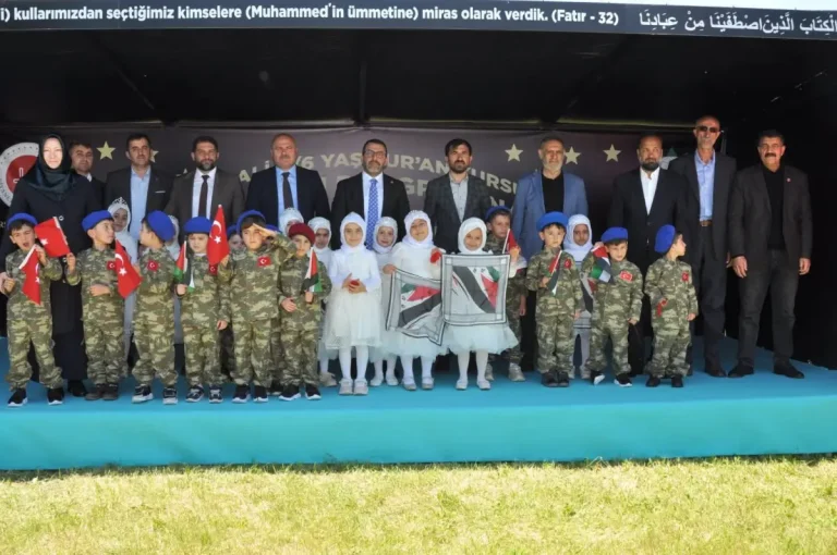 Hz. Ali 4-6 Yaş Kur’an Kursu’nda  kapanış programı