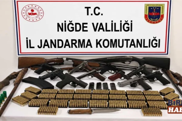 Aksaray, Konya ve Niğde’de Eş Zamanlı Silah Operasyonu