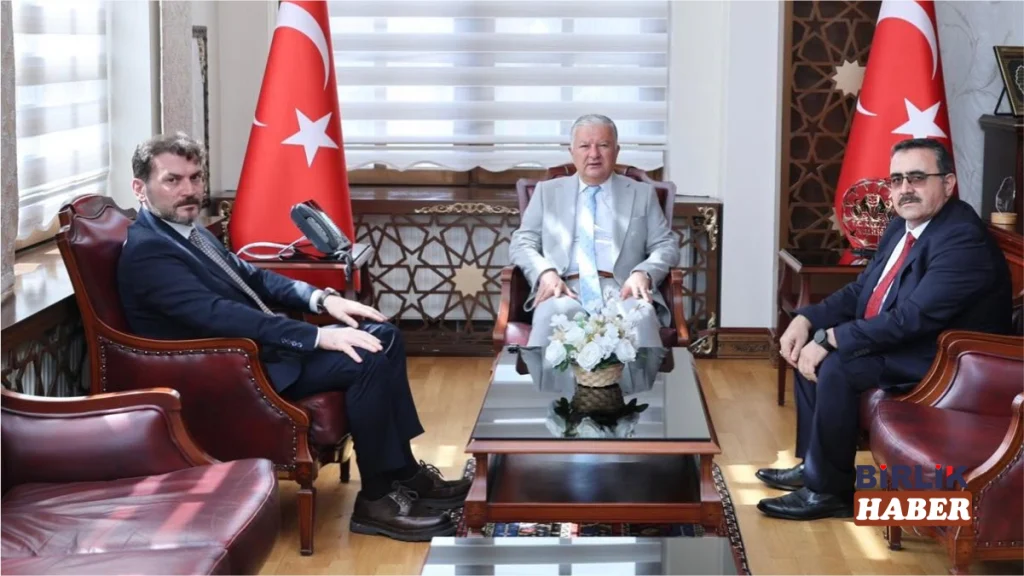 MEB Genel Müdürü Mustafa Canlı’dan Vali Murat Duru’ya Ziyaret