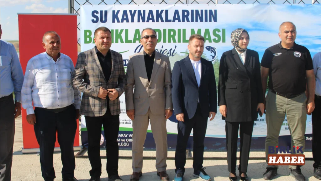 Sarıyahşi Barajı’na 200 Bin Sazan Yavrusu Bırakıldı