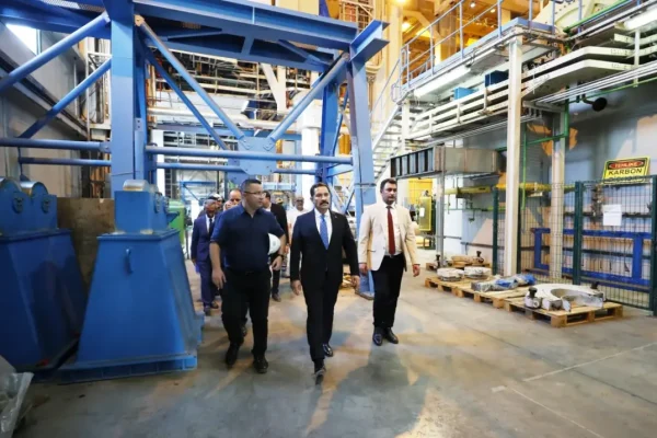 Vali Masatlı Ak Enerji Elektrik üretim tesislerini ziyaret etti