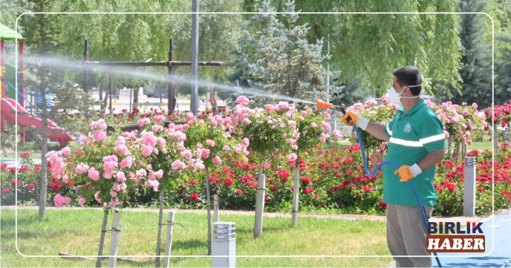 Aksaray’da 48 Mahallede Yaz Boyunca İlaçlama Çalışması