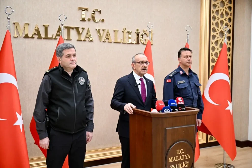 Vali Seddar Yavuz’dan Malatya’nın 4 aylık asayiş raporu