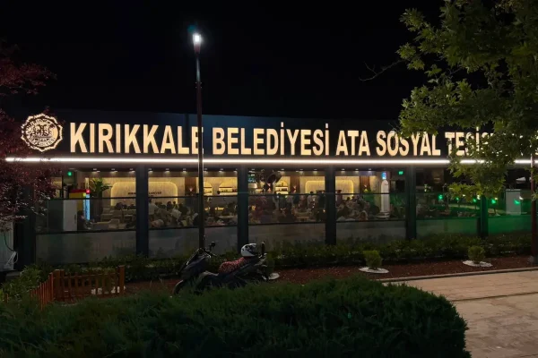 Kırıkkale’de keyifli anların adresi Ata Sosyal Tesisleri