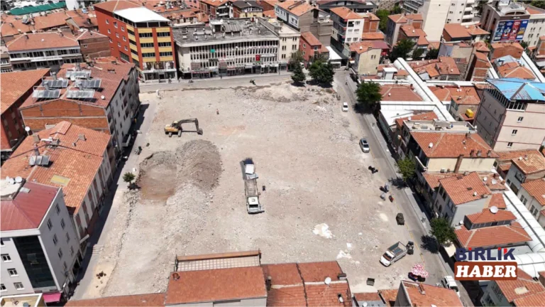 Kılıçaslan Hanı İçin Temel Kazısı Başladı