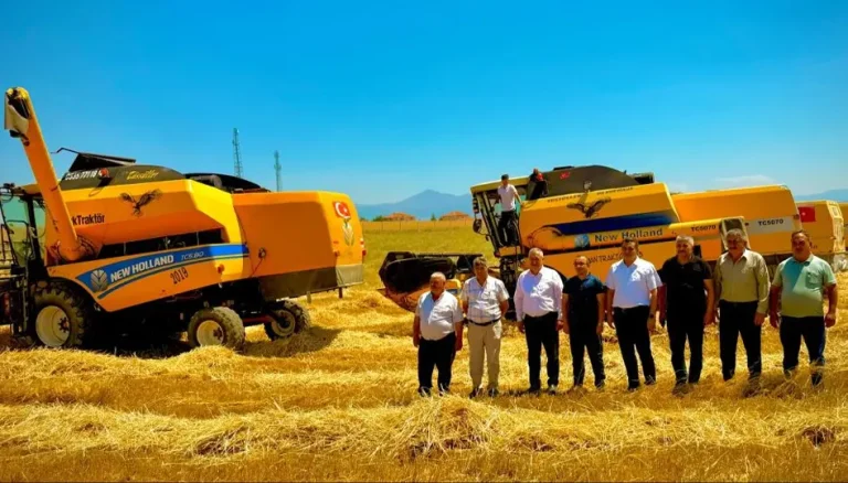 Burdur Kızılkaya’da 2026 hasat sezonu başladı