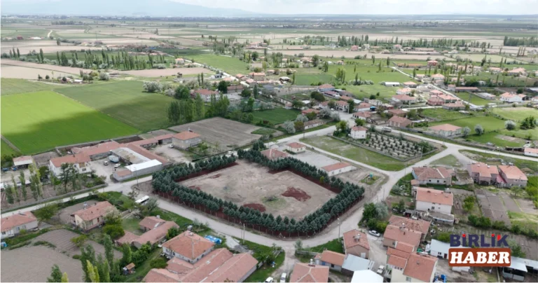 Aksaray Hırkatol Köyü’nde Millet Bahçesi Yapılıyor