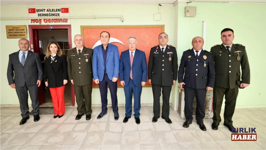Aksaray Protokolünden Hüseyin Koçak’a Gaziler Günü Ziyareti