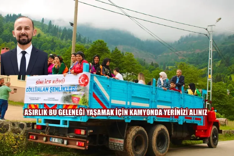 52 yıllık Sinlice Köyü, 27. Göllüalan Şenliğini hazır