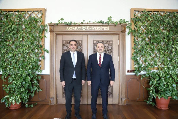İŞKUR İl Müdürü Akkuş’tan  Rektör Arıbaş’a veda ziyareti