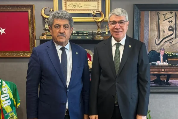 TDGF Genel Başkanı Menderes Demir’den Osmaniye Milletvekili Seydi Gülsoy’a ziyaret