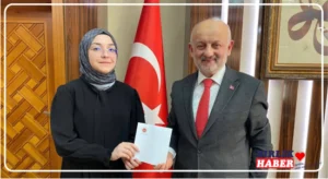 Aksaray Hafızı Ravzagül Sever İl Müftüsü Tarafından Ödüllendirildi