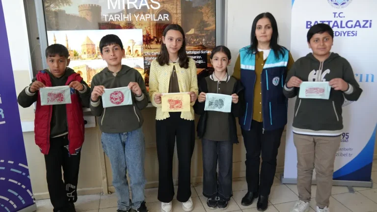 Battalgazi’nin genç kâşifleri kültürle buluşuyor
