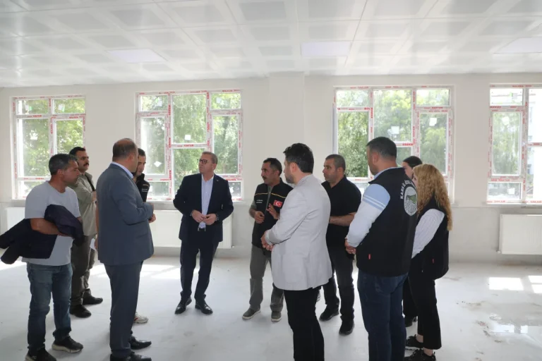 Kars’ta eğitim yatırımları hız kesmeden sürüyor