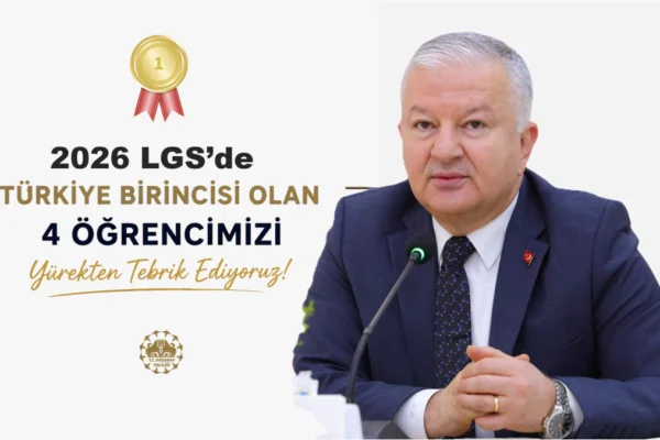 Aksaray’da LGS Gururu: 4 Öğrenci Türkiye Birincisi Oldu
