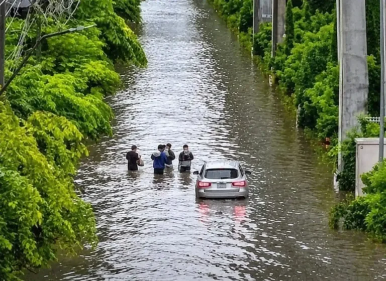 Bangkok’ta sel alarmı: Binlerce kişi tahliye edildi