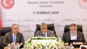 Sağlık Bakanı Memişoğlu Aksaray’da Sağlık Toplantısına Katıldı