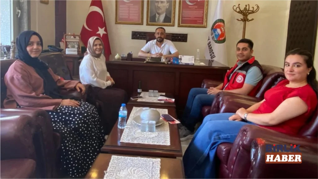 Aksaray Aile ve Sosyal Hizmetler’den Baro’ya ziyaret