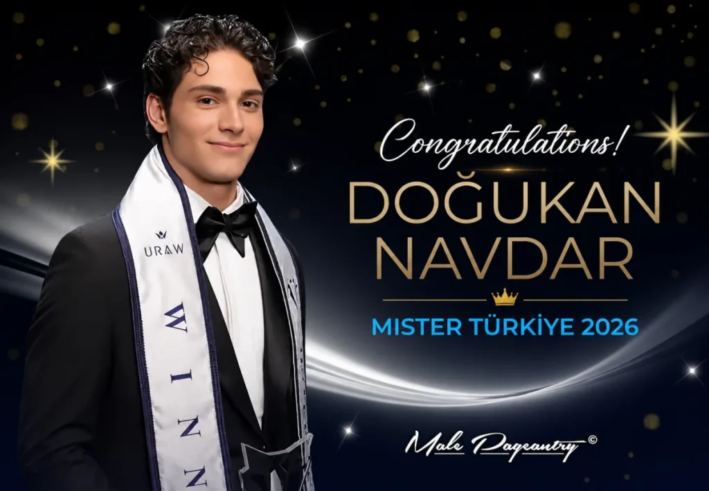 Doğukan Navdar Mister Türkiye 2026 ünvanının sahibi oldu