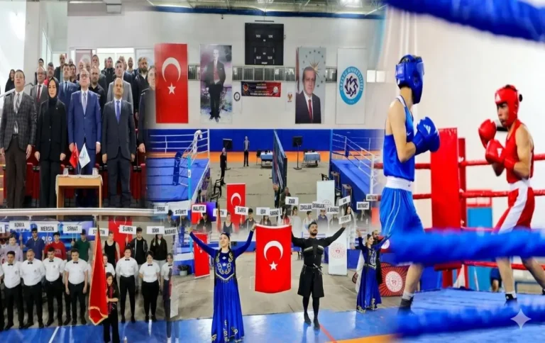 Kars’ta yumruklar konuşuyor: 373 sporcu ringde ter döktü