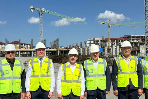 Kars’ta 500 yataklı devlet hastanesinde kaba inşaatın yüzde 65’i tamamlandı