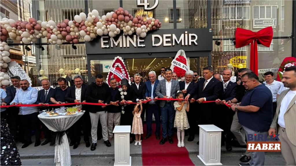 Emine Demir Giyim Mağazası Aksaray’da Açıldı