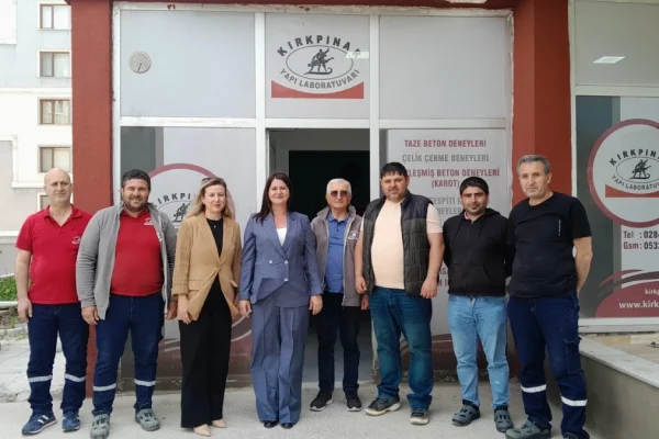 Başkan Gencan’dan kadın girişimci Eraslan’a anlamlı ziyaret