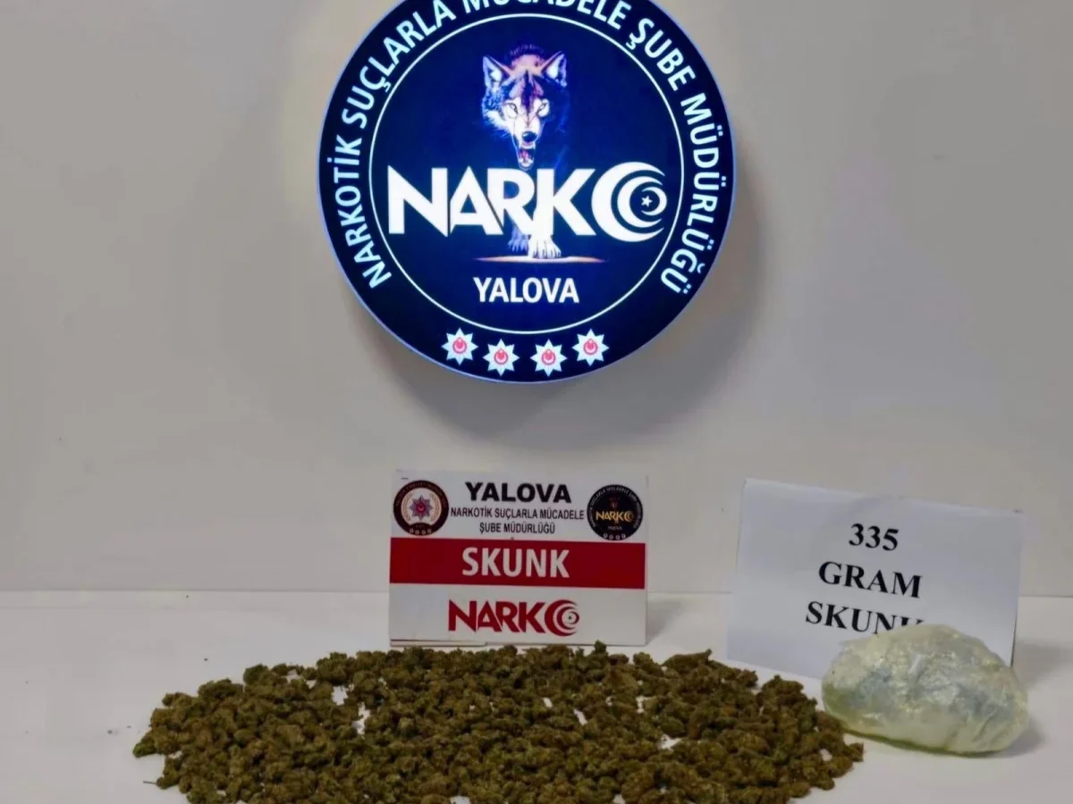 Yalova’da uyuşturucu operasyonu: 1 tutuklama