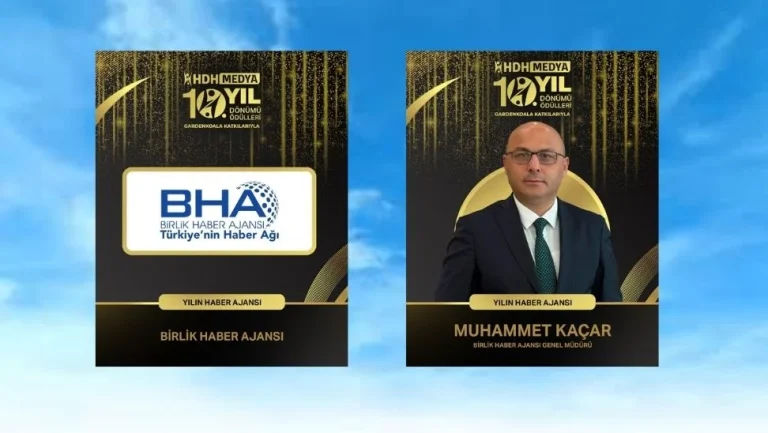 Çukurova’nın Medya Oscarları belli oldu: BHA’ya “Yılın Haber Ajansı” ödülü